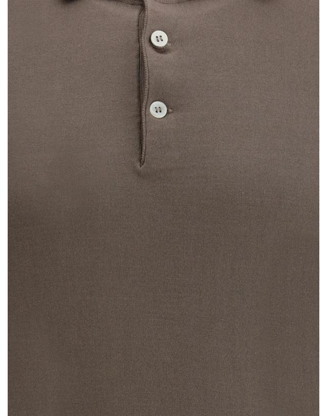 브루넬로쿠치넬리 [해외직구] 26 FW 브루넬로 쿠치넬리 반소매 폴로 셔츠 M29800125CLL90 TP458806335 착용컷
