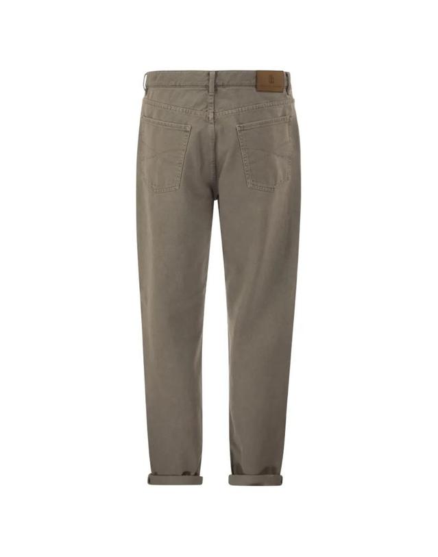 브루넬로쿠치넬리 [해외직구] 26 FW 브루넬로 쿠치넬리 테이퍼드 포켓 진 M237PO2090C7509 TP458000437 착용컷