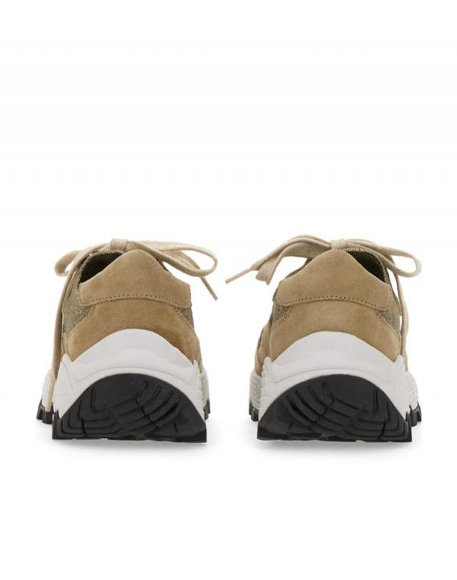 브루넬로쿠치넬리 [해외직구] 23FW 브루넬로 쿠치넬리 스파크링 니트 앤 SUEDE 러너 스니커즈 WITH BEADWORK MZ34G2291PC1236 TP578305031 착용컷