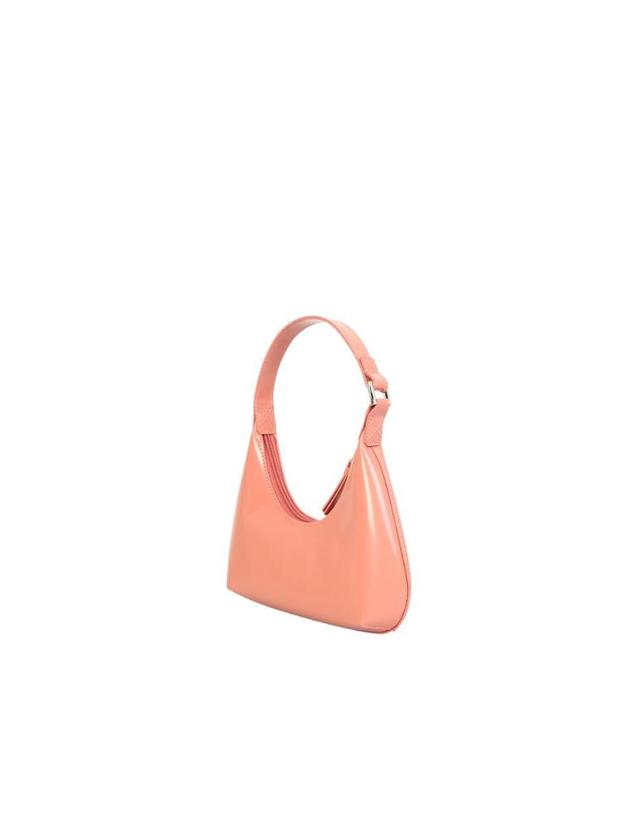 바이파 [해외직구] 22FW 바이파 베이비 Salmon Semi 페이턴트 레더 백 BASSLMWSMASLM TP572867833 착용컷