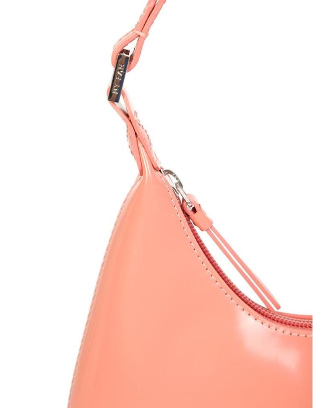 바이파 [해외직구] 22FW 바이파 베이비 Salmon Semi 페이턴트 레더 백 BASSLMWSMASLM TP572867833 착용컷