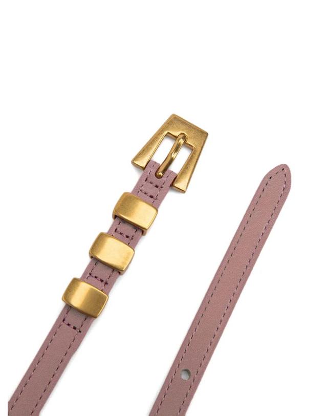 바이파 [해외직구] 26 FW BY FAR Vic leather belt MWTST003CL017 TP459926457 착용컷
