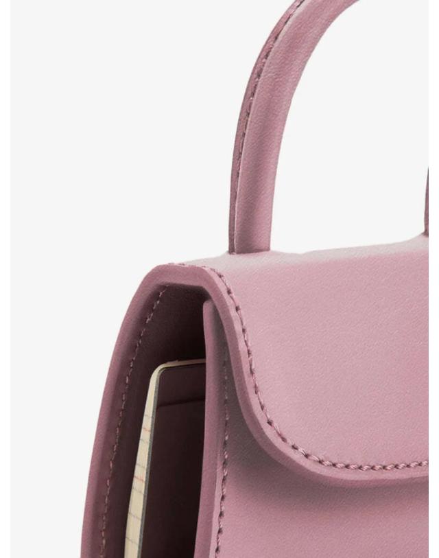 바이파 [해외직구] 26 FW BY FAR Mini Mini leather card holder MWSWA003CL013 TP460098192 착용컷