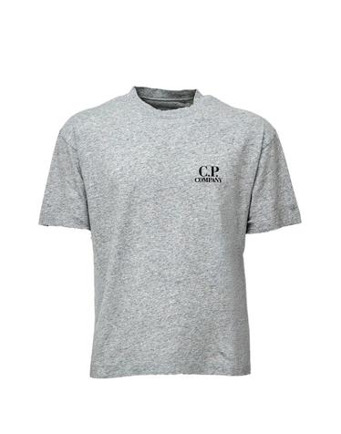 [해외직구] 26 FW CP컴퍼니 30 1 로고 프린트 반소매 코튼 티셔츠 21CMTS135A005100WM94 TP457621335