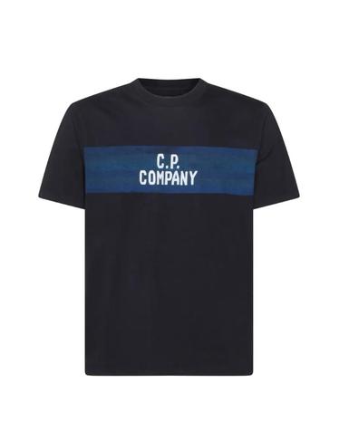 [해외직구] 26 FW CP컴퍼니 30 1 저지 반소매 스트라이프 티셔츠 20CMTS144A110579W888 TP456115610