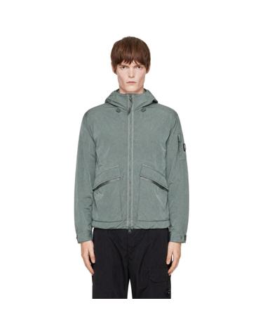 [해외직구] 26 FW CP컴퍼니 그린 헤비 크롬 R 패딩 고글 재킷 262357M180009