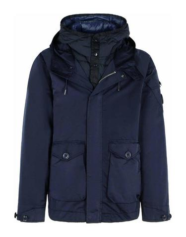 [해외직구] 25FW C P  컴퍼니 네이비 폴리에스터 블렌드 후드 자켓 19CMOW189A110089G888 TP577688481