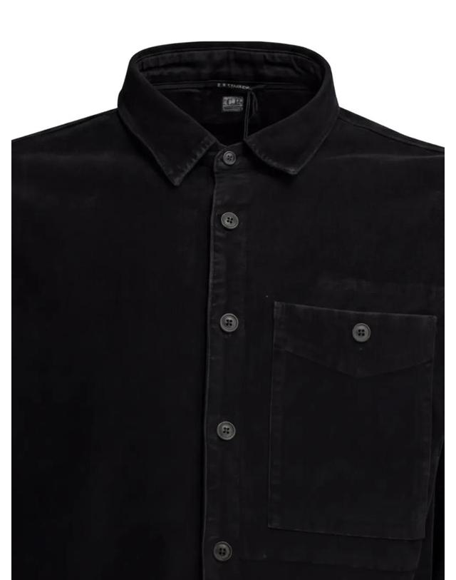 씨피 컴퍼니 씨피컴퍼니 [해외직구] 26 FW CP컴퍼니 렌즈 디테일 코듀로이 오버셔츠 21CMSH147A006410O999 TP457432609 착용컷