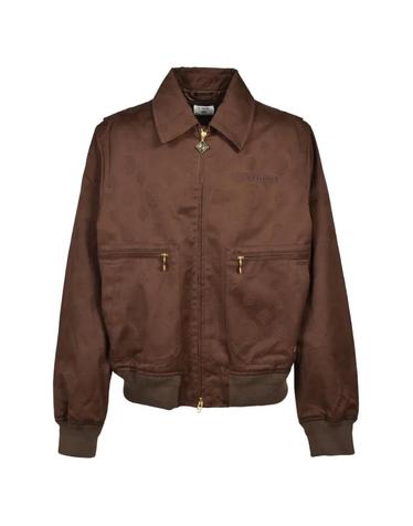 [해외직구] 26 FW 카사블랑카 다크 브라운 모노그램 코튼 블루종 MPF26OT22501 TP457636951