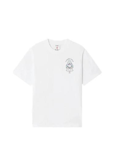 [해외직구] 26 FW 카사블랑카 호텔 엠블럼 티셔츠 MPF26JTS00101 TP459239262