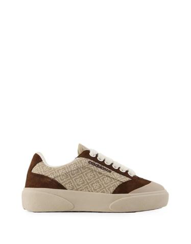 [해외직구] 26 FW 카사블랑카 델 마르 모노그램 패턴 스니커즈 ASNK02513W TP455463262