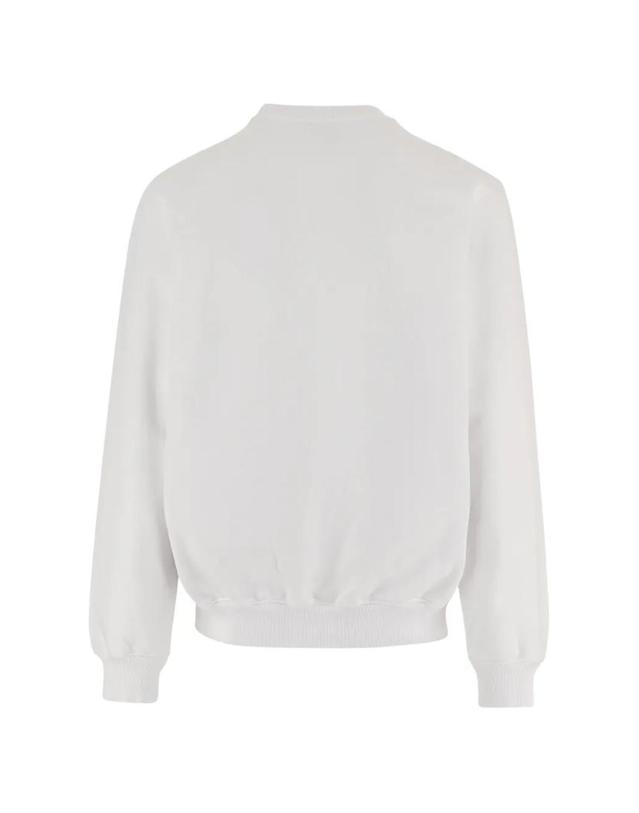 카사블랑카 [해외직구] 26 FW 카사블랑카 화이트 다이아몬드 로고 자수 스웨트셔츠 MPF26JTP29303 TP455057309 착용컷
