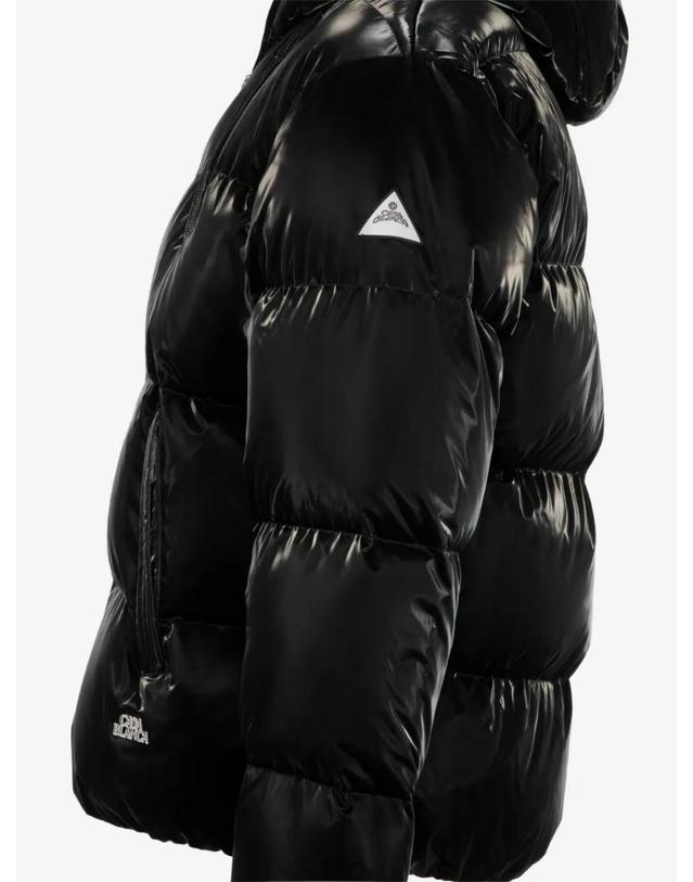 카사블랑카 [해외직구] 26 FW 카사블랑카 후드 패딩 재킷 MAW260T25601 TP459464140 착용컷