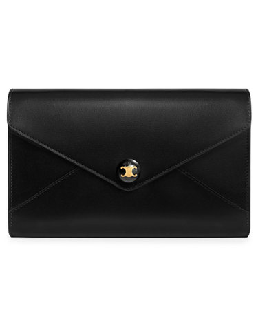 [해외직구] 26 FW 셀린느 엔벨로프 Envelope 스냅버튼 클로저드 체인 월렛 숄더백