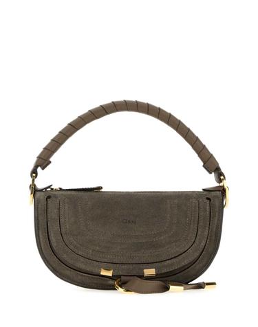 [해외직구] 26FW 끌로에 다크 grey suede 미니 Marcie 숄더 백 CH26SP927P37031 TP582185318