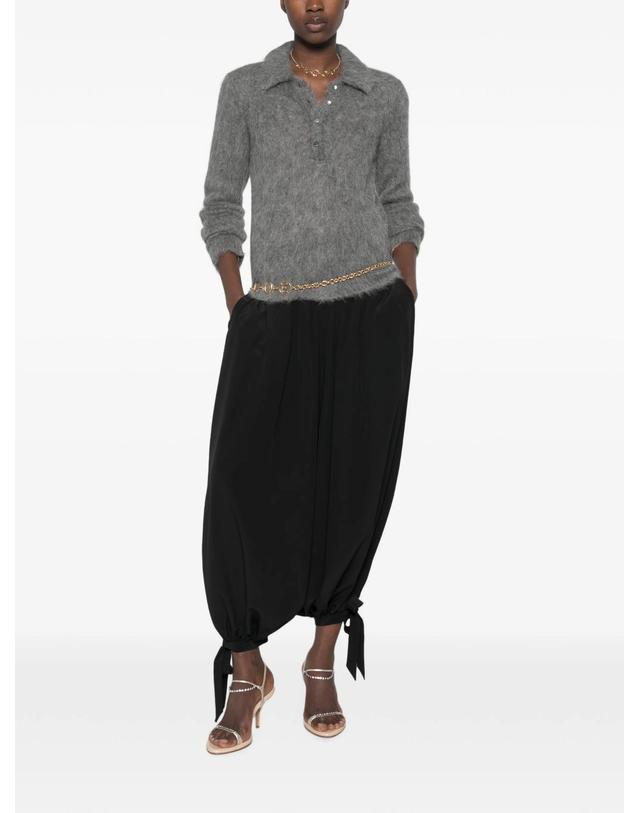 끌로에 [해외직구] 끌로에 polo jumper in an alpaca wool blend knit 12237179617544 TP724667444 착용컷