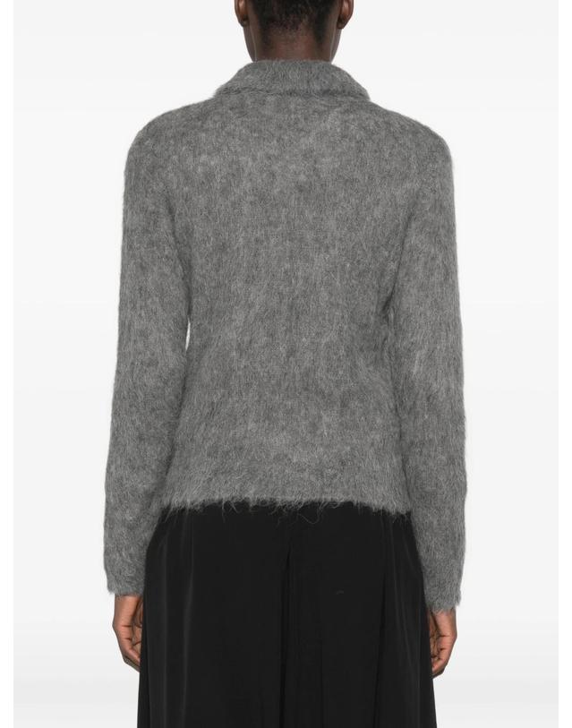 끌로에 [해외직구] 끌로에 polo jumper in an alpaca wool blend knit 12237179617544 TP724667444 착용컷