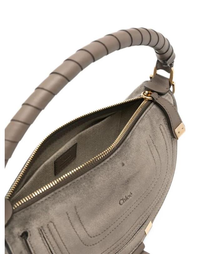 끌로에 [해외직구] 26FW 끌로에 다크 grey suede 미니 Marcie 숄더 백 CH26SP927P37031 TP582185318 착용컷
