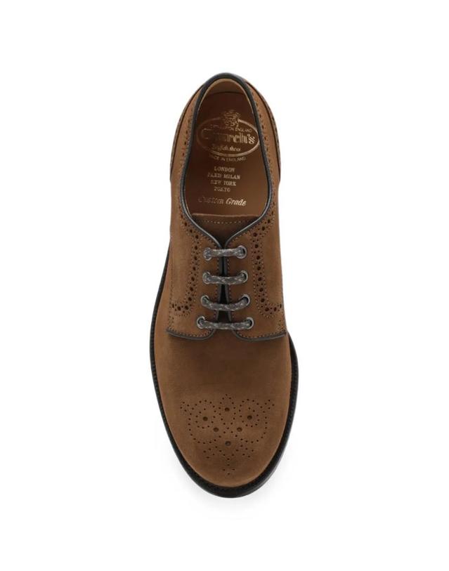 처치스 [해외직구] 26 FW 처치스 브로그 스웨이드 더비 슈즈 SIDBURY9VR TP458801041 착용컷