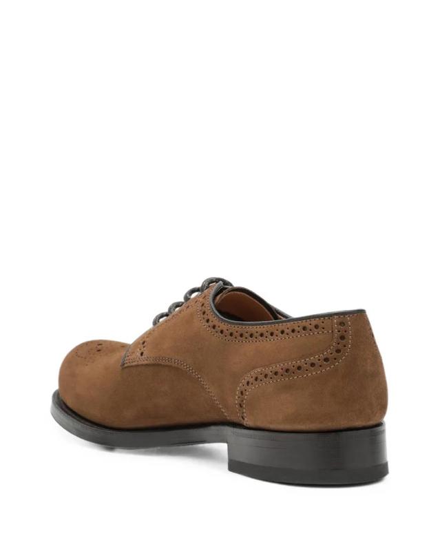 처치스 [해외직구] 26 FW 처치스 브로그 스웨이드 더비 슈즈 SIDBURY9VR TP458801041 착용컷