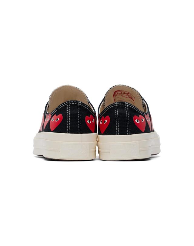꼼데가르송 [해외직구] 꼼데가르송 블랙 Converse 척 70 멀티 하트 스니커즈 AZ K126 001 TP874255854 착용컷