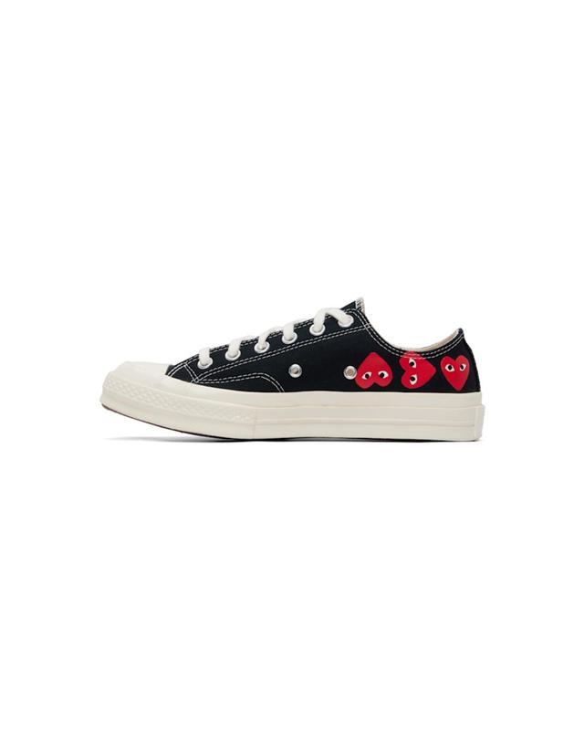 꼼데가르송 [해외직구] 꼼데가르송 블랙 Converse 척 70 멀티 하트 스니커즈 AZ K126 001 TP874255854 착용컷