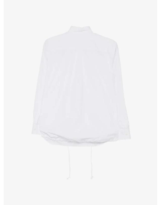 꼼데가르송 [해외직구] 26 FW 꼼데가르송 드로스트링 헴 셔츠 GQB02205121 TP455659068 착용컷