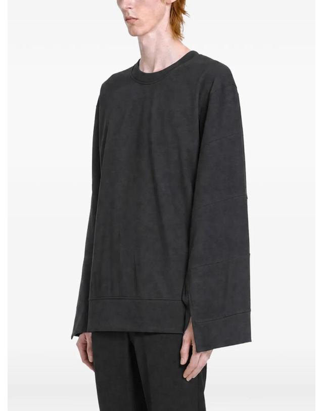 꼼데가르송 [해외직구] 26 FW 꼼데가르송 panelled flared sleeve sweatshirt PRT0151 TP459765474 착용컷