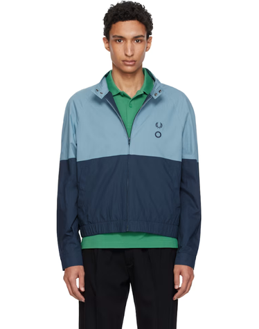 [해외직구] 26 FW 크레이그 그린 블루 Fred Perry 래글런 셔츠 재킷 262735M180001