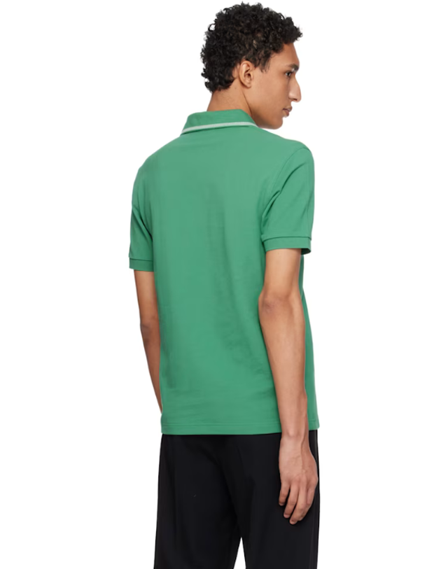 크레이그 그린 [해외직구] 26 FW 크레이그 그린 그린 Fred Perry 드로코드 칼라 폴로 셔츠 262735M212002 착용컷
