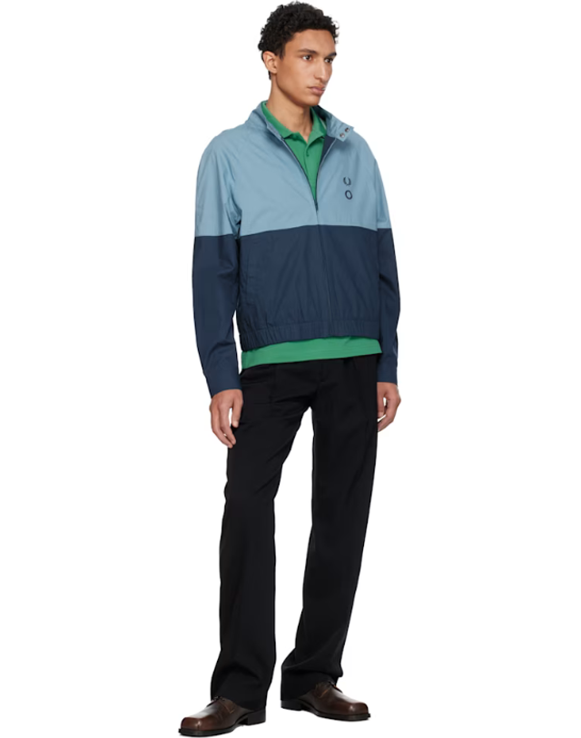 크레이그 그린 [해외직구] 26 FW 크레이그 그린 그린 Fred Perry 드로코드 칼라 폴로 셔츠 262735M212002 착용컷
