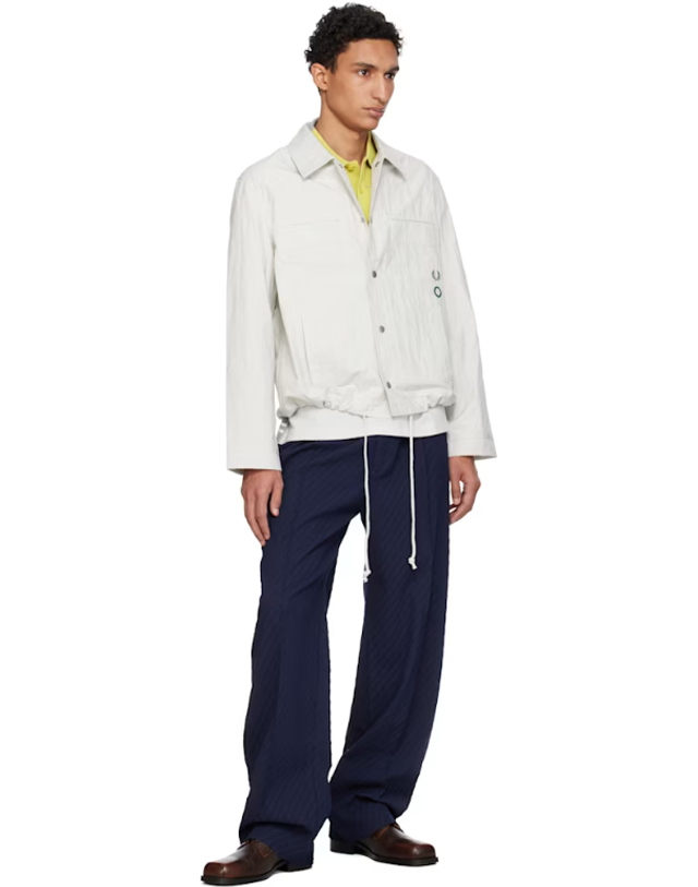 크레이그 그린 [해외직구] 크레이그 그린 블랙 Fred Perry 퀼팅 셔츠 SM2117 TP873574153 착용컷