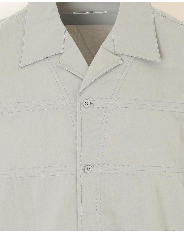 크레이그 그린 [해외직구] 24SS 크레이그 그린 Barrel 셔츠 CGSS24CWOSHI08GREY TP580071530 착용컷