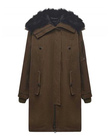 [해외직구] 25FW 돌체   가바나 롱 다운 자켓 With 퍼 Trim F9U05ZFU6YDV0531 TP578705393