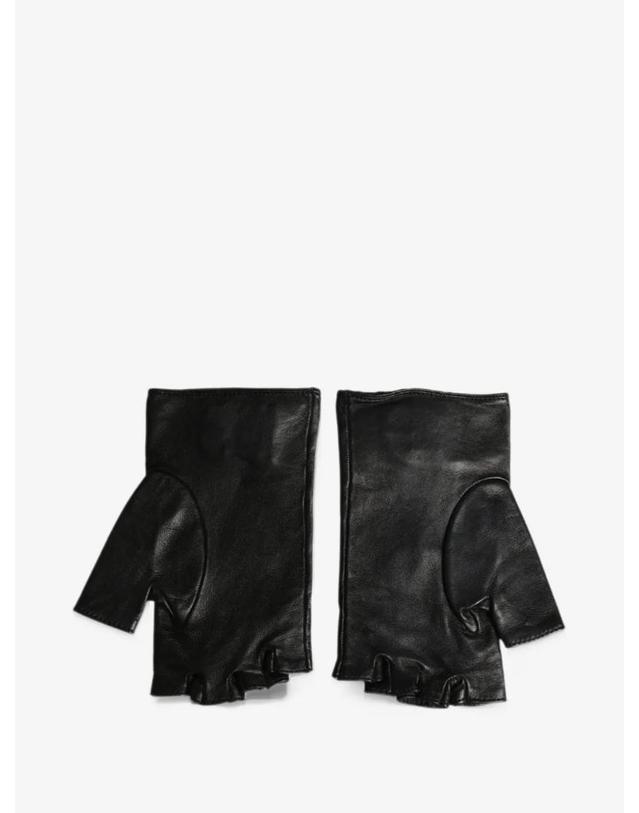 돌체앤가바나 [해외직구] 26 FW 돌체앤가바나 pearl embellished fingerless gloves LB30348M TP460486242 착용컷