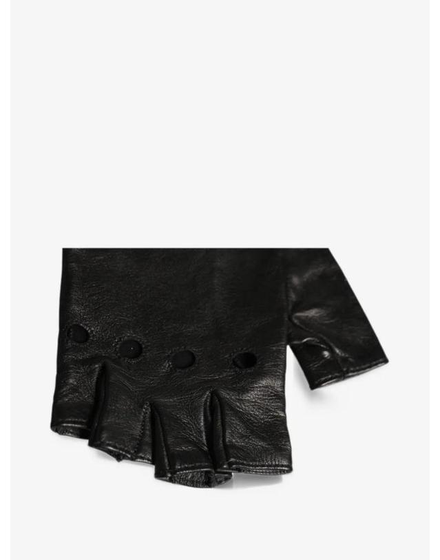 돌체앤가바나 [해외직구] 26 FW 돌체앤가바나 pearl embellished fingerless gloves LB30348M TP460486242 착용컷