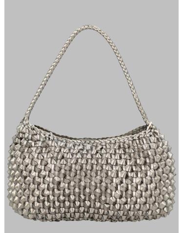[해외직구] 26FW 드래곤 Diffusion Basil Cactus Silver 레더 백 8975COVERTFOIL TP582232704