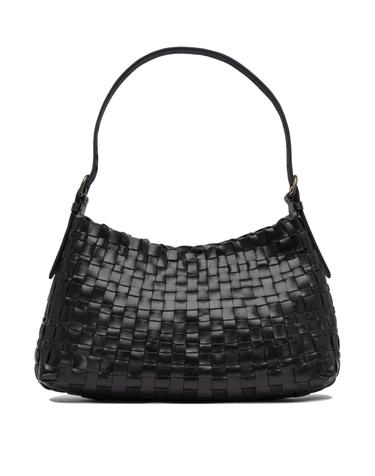 [해외직구] 드래곤 Diffusion 호보 Salvage Irregular 우븐 호보 36X22X15 Cm 8170BLACK TP582373506