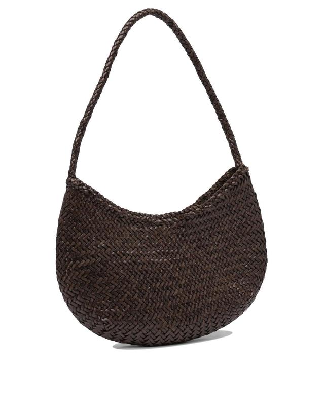 드래곤 디퓨전 드래곤 디퓨저 [해외직구] 26FW 드래곤 Diffusion NOVA LUNA 3MM 미니 MOON 쉐이프 호보 27X18X4 CM 8020DKBROWN TP582373532 착용컷