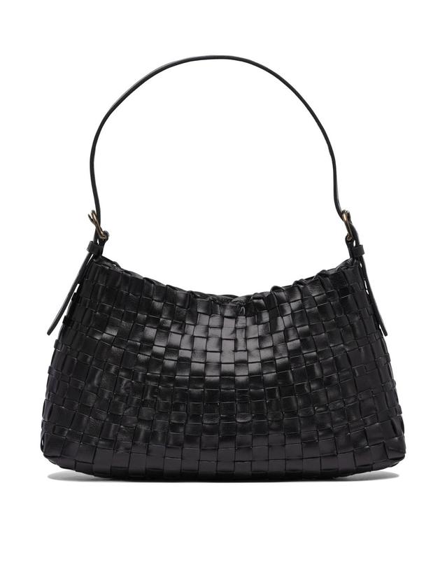 드래곤 디퓨전 드래곤 디퓨저 [해외직구] 드래곤 Diffusion 호보 Salvage Irregular 우븐 호보 36X22X15 Cm 8170BLACK TP582373506 착용컷