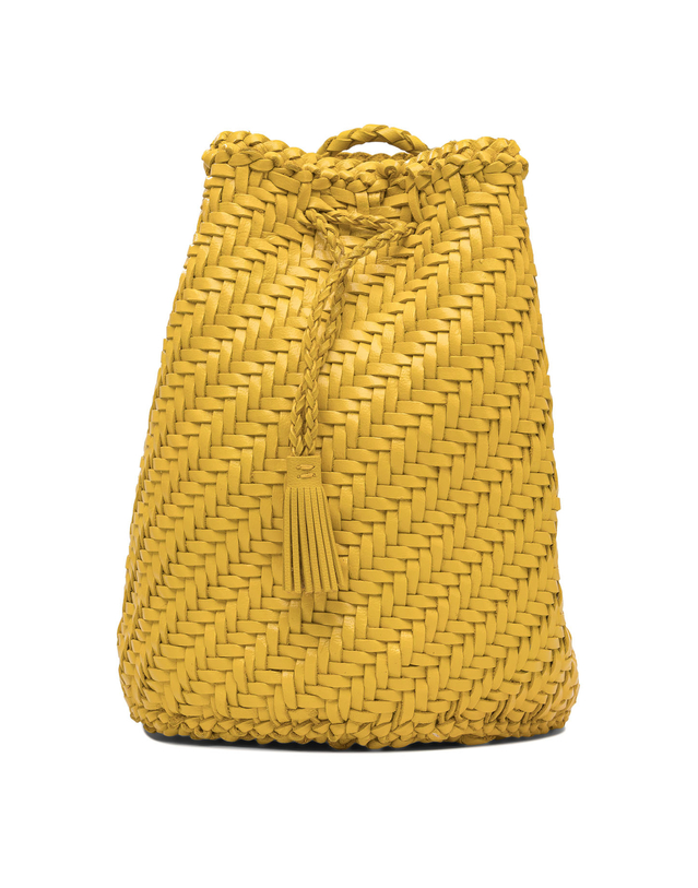 드래곤 디퓨전 드래곤 디퓨저 [해외직구] 26SS 드래곤 Diffusion Pompom 더블 점프 버켓 백 8838YELLOW TP575511394 착용컷