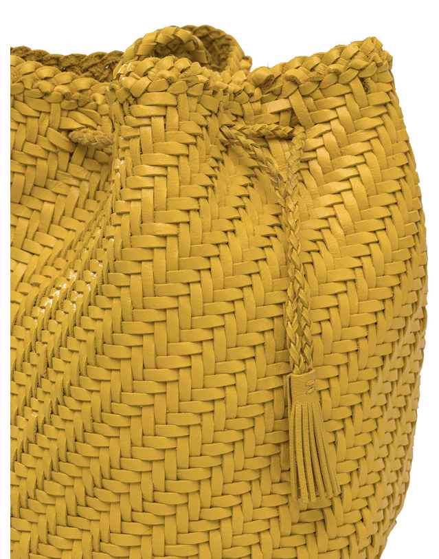 드래곤 디퓨전 드래곤 디퓨저 [해외직구] 26SS 드래곤 Diffusion Pompom 더블 점프 버켓 백 8838YELLOW TP575511394 착용컷