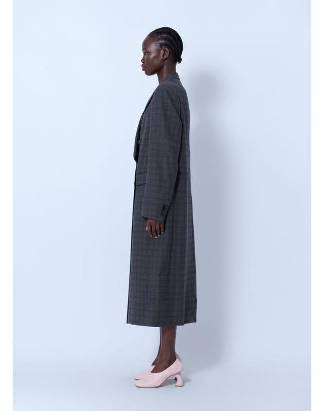 드리스 반 노튼 [해외직구] 26 FW 드리스반노튼 여성 Double Breasted Rarrysta Coat dvn0265001brn 착용컷