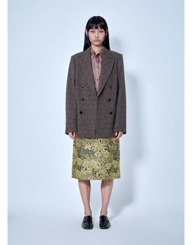 드리스 반 노튼 [해외직구] 26 FW 드리스반노튼 여성 Double Breasted Patterned Blazer 262 010400 4304 703 TP878243495 착용컷