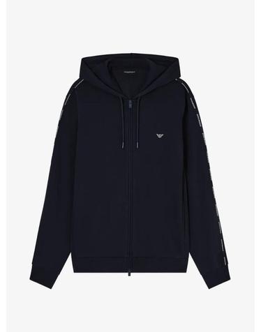 [해외직구] 26 FW 엠포리오아르마니 logo embroidered zip up hoodie EM000653AF18887 TP459382322