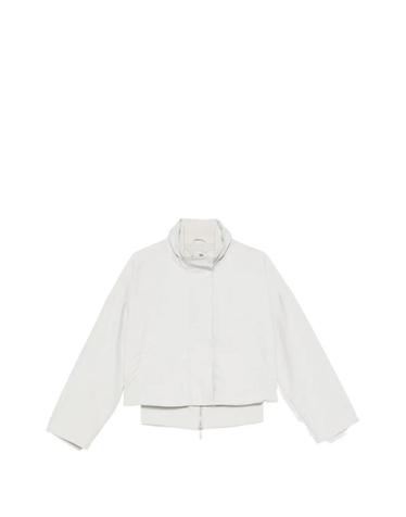 [해외직구] 26 FW 엠포리오아르마니 브러시드 테크노 코튼 메탈 지퍼 블루종 재킷 EW004269AF24394 TP456777778