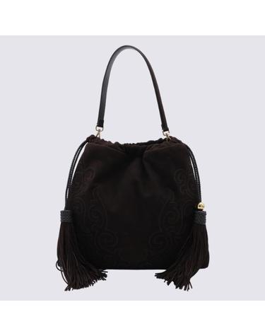 [해외직구] 26FW 에트로 숄더 백 Kalispera L with 블랙 suede 패치 for 여성 WP1B0036AE11MM0682 TP580117523