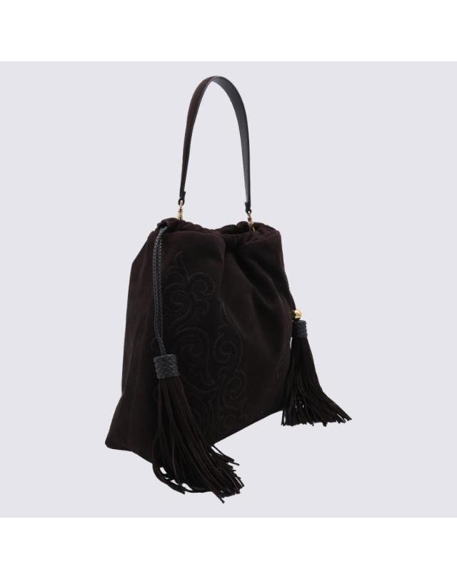 에트로 [해외직구] 26FW 에트로 숄더 백 Kalispera L with 블랙 suede 패치 for 여성 WP1B0036AE11MM0682 TP580117523 착용컷