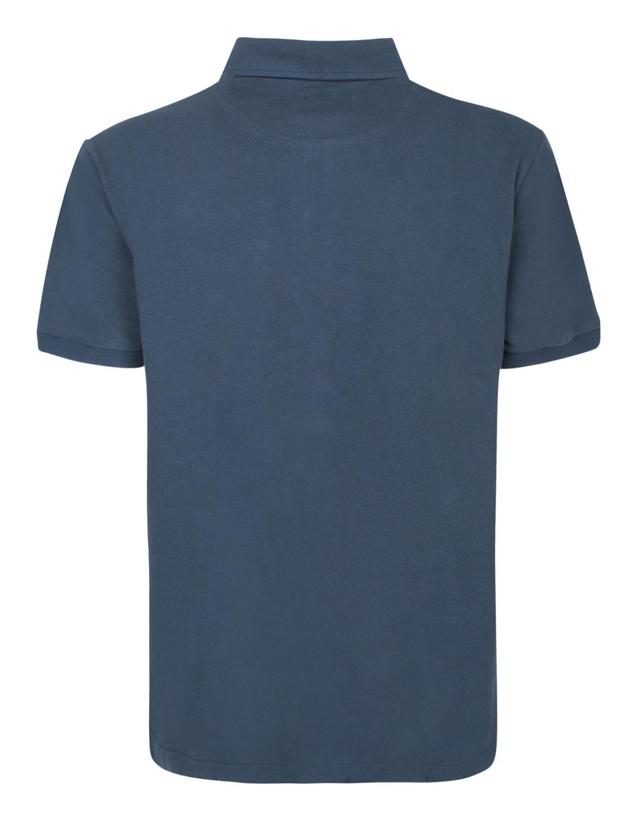 에트로 [해외직구] 25SS 에트로 쇼트 슬리브 피케 패브릭 폴로 셔츠 칼라 with three button placket 자수 브랜드 로고 on the 체스트 MRMD0006AJ264B3681 TP572903760 착용컷