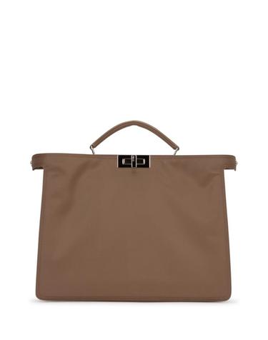 [해외직구] Fendi 베이지 Peekaboo Iseeu 미디움 백 in 나일론 7VA529AGQIF1GLE TP582127063